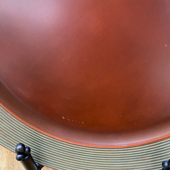 Set of 4 decorative plastic plate - Picture 9 of 9